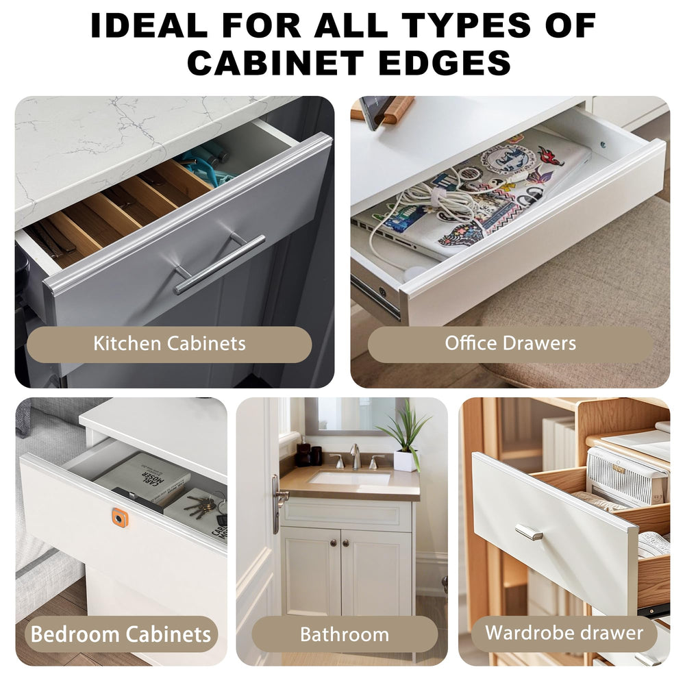 Enjaya multi-use edge-protector guards tables, shelves, and more beyond cabinets.