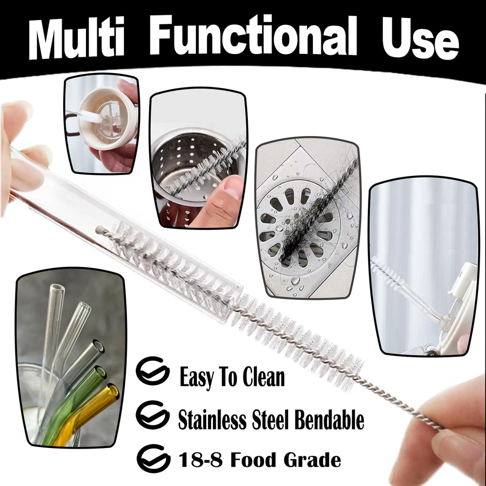 enlpsee straw cleaner 6pcs pack offers handy replacements and value