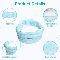 ENLUNTRA adjustable wrap with touch fastener ensures snug fit.