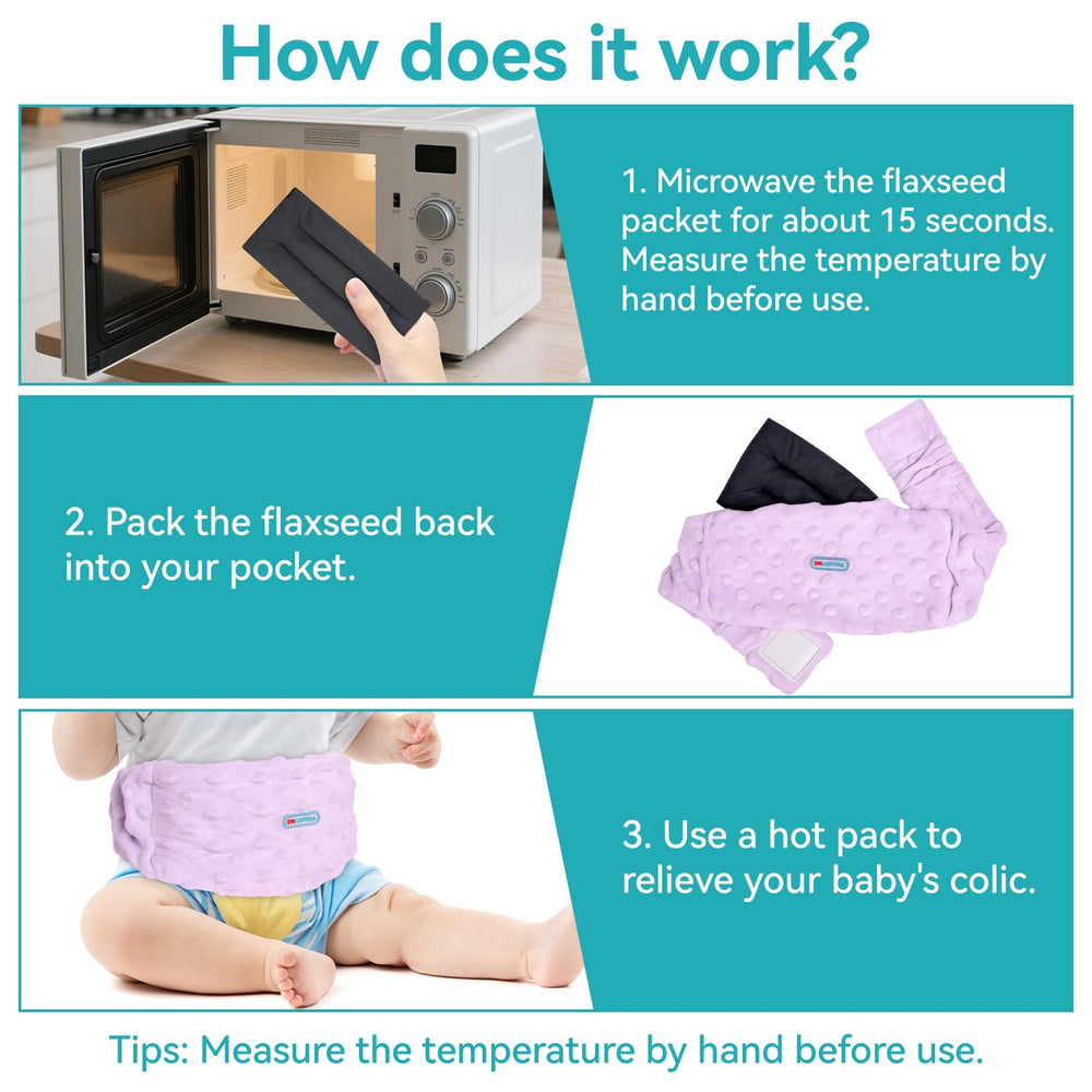 ENLUNTRA detachable machine-washable outer shell shown in purple for easy cleaning.