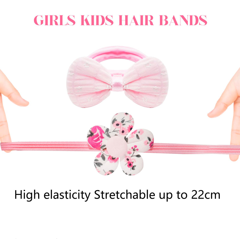 Enop pastel flower accessories add color and gentle hold for kids' styles