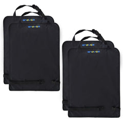 Enovoe car seat protectors back-seat cover shields upholstery from dirt with a 4-pack set