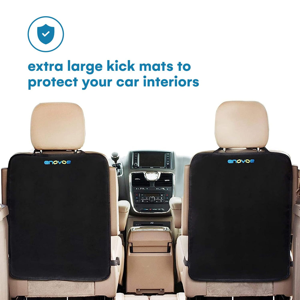 Enovoe Kick Mats waterproof fabric close-up demonstrates durable protection for interiors.