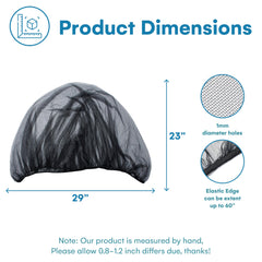 Enovoe mosquito net for cradle ensures a secure insect-free space during early-life rest