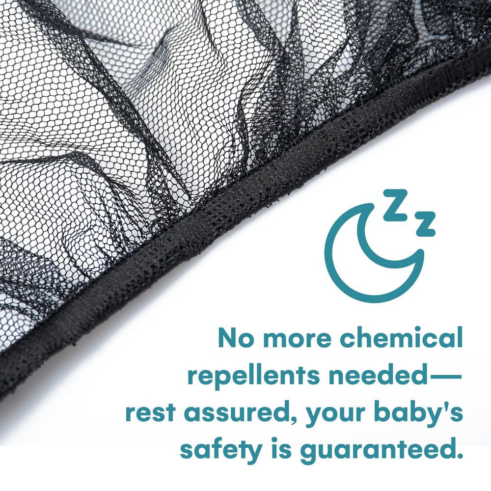 Enovoe mosquito net’s breathable mesh maintains airflow while shielding against insects