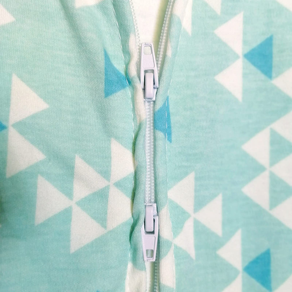 Enrich YLife swaddle sack green packaging photo highlights gift-ready newborn gifting.