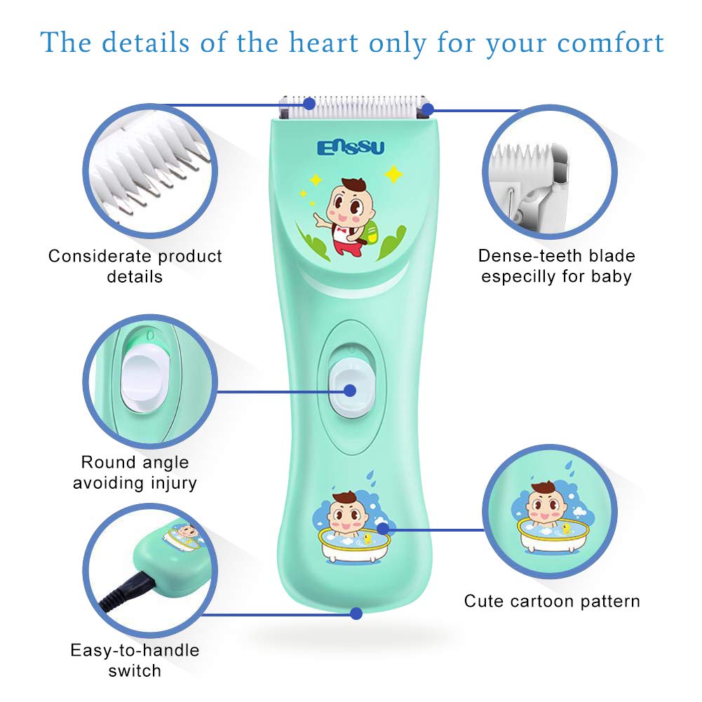 ENSSU full waterproof design allows safe cleaning and maintenance.