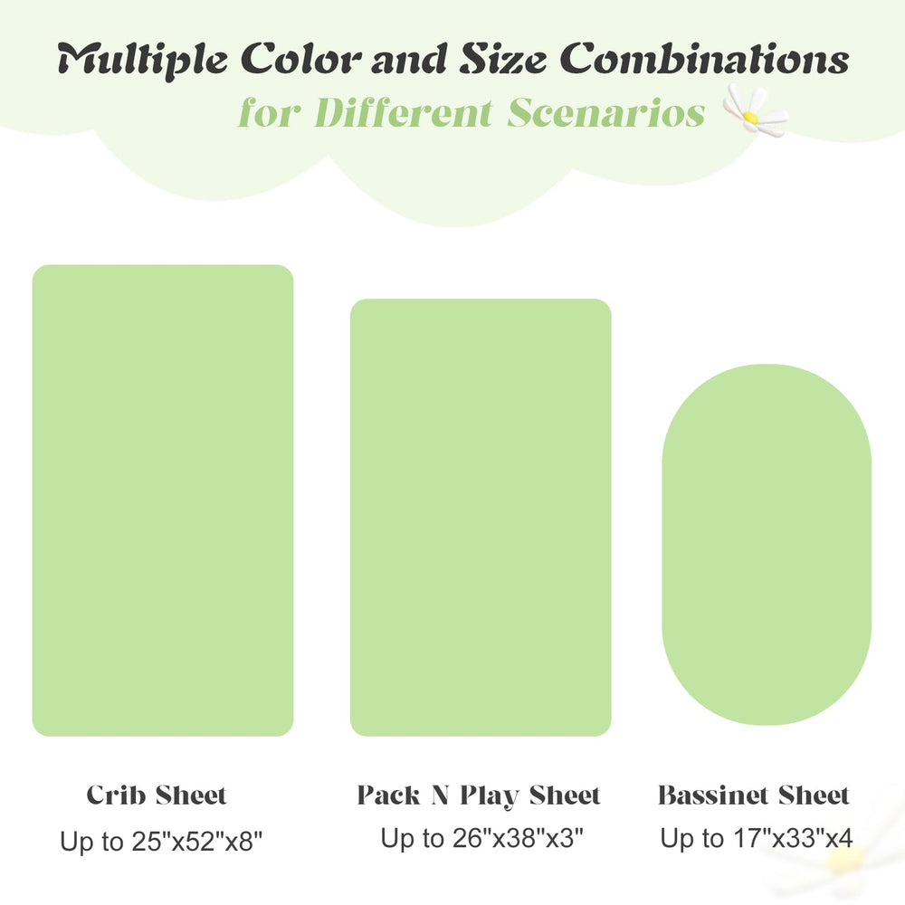 Entisn bassinet sheet close-up of soft fabric feels cozy for baby.