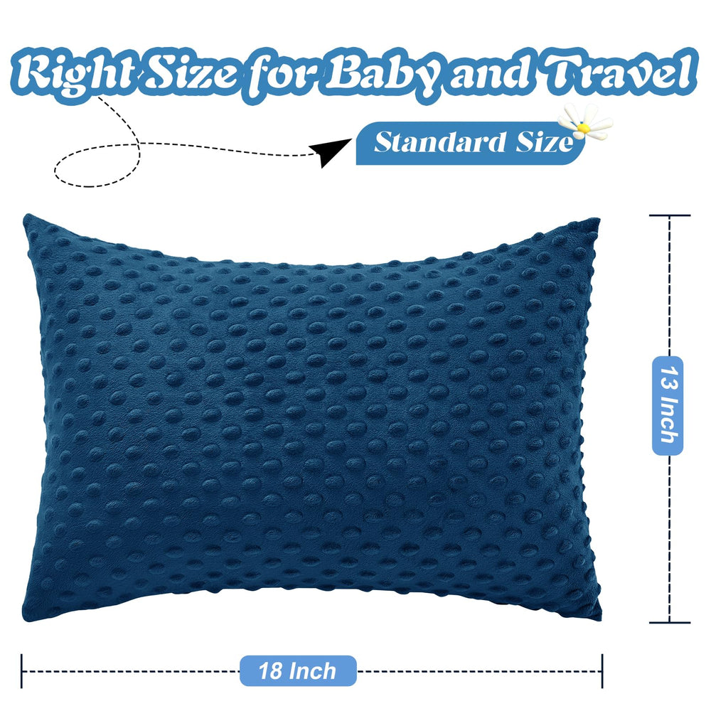 Entisn minky-dot texture close-up highlighting soft fabric for baby comfort