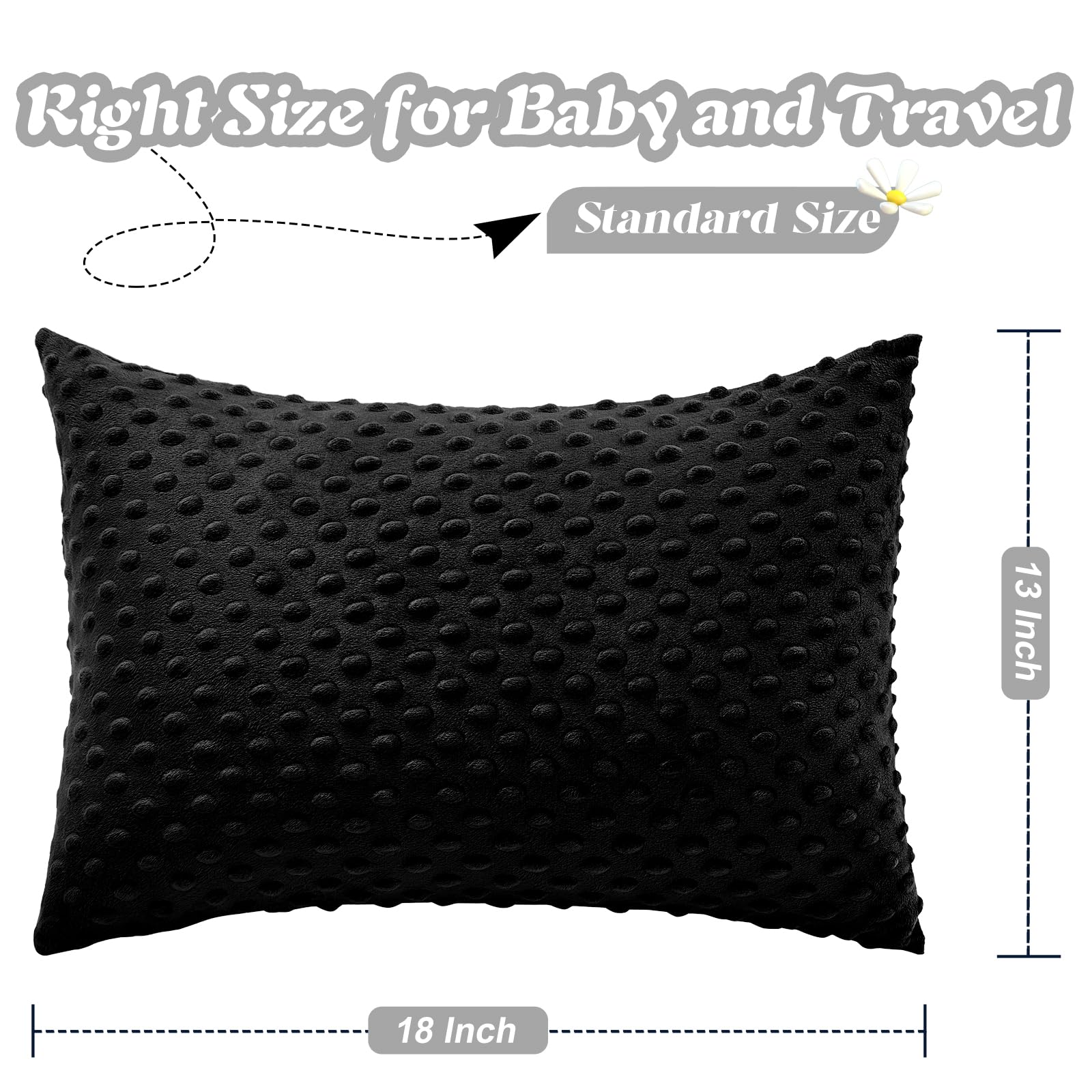 Entisn Toddler Pillowcase hidden zipper close-up reduces snags and irritation.