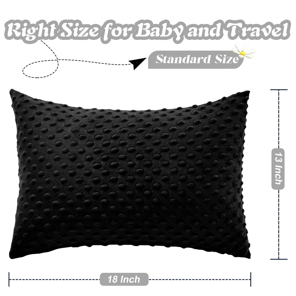 Entisn Toddler Pillowcase hidden zipper close-up reduces snags and irritation.