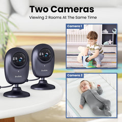 Envilink two-way talk helps soothe baby directly from parent.