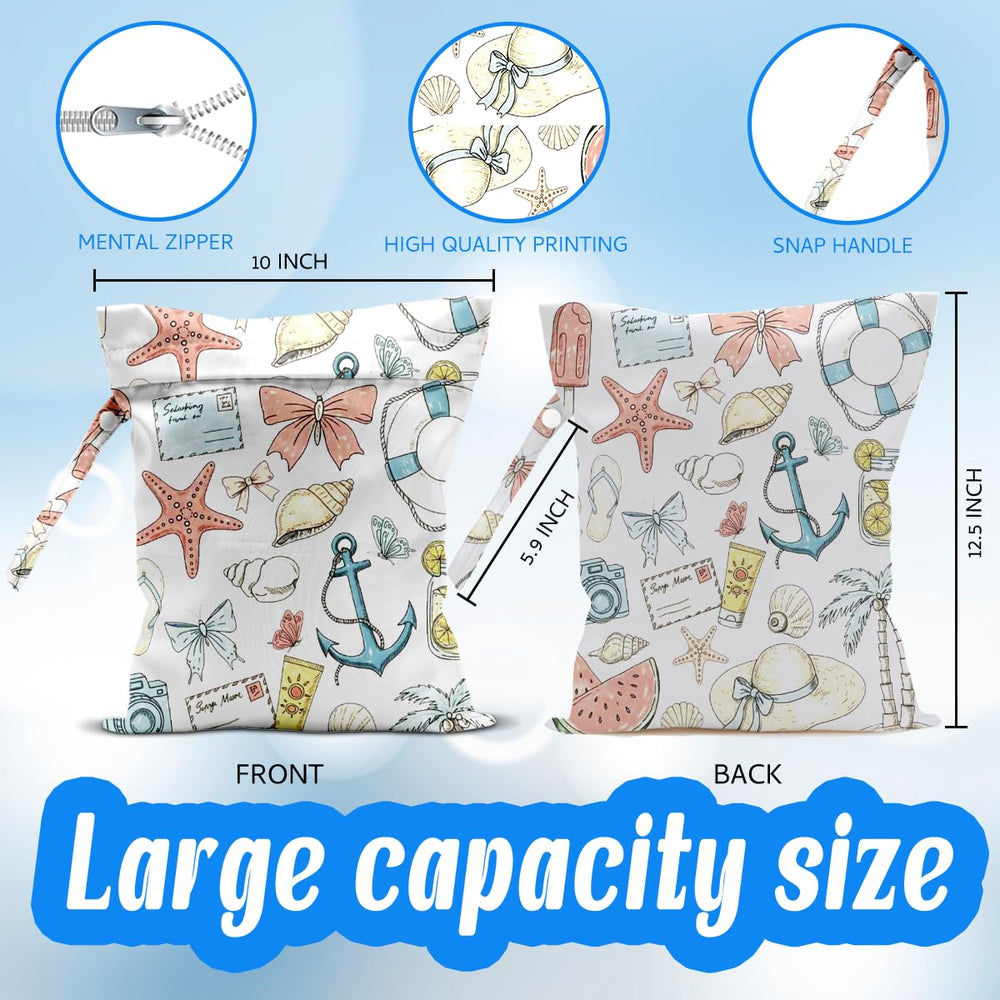 EODFFSGF Wet Dry Bag with swimsuit focus demonstrates splash-proof separation after swimming.