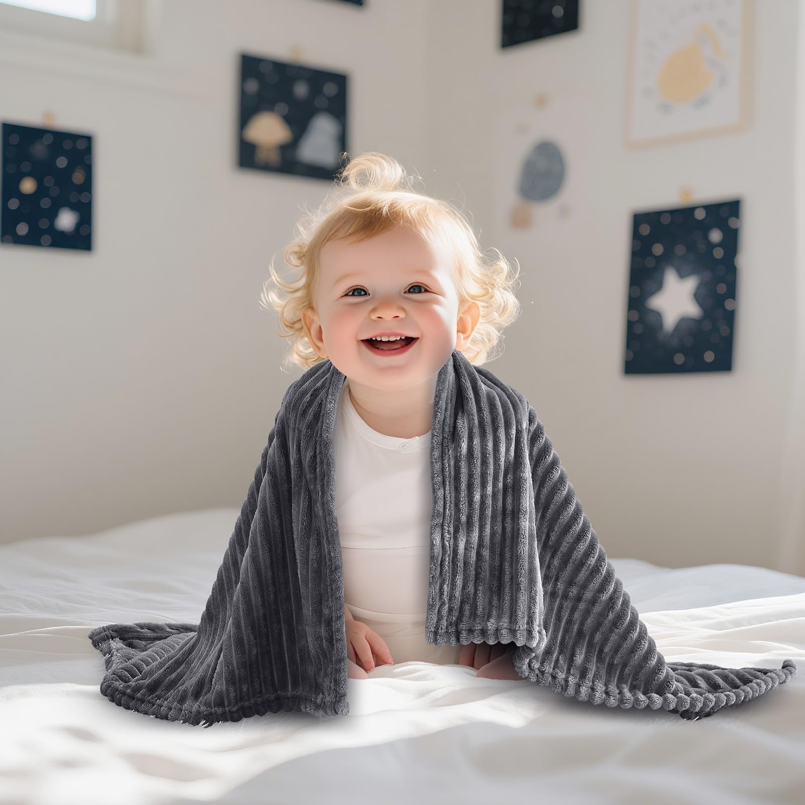 Eonkasp machine-washable baby blanket easy care for busy parents