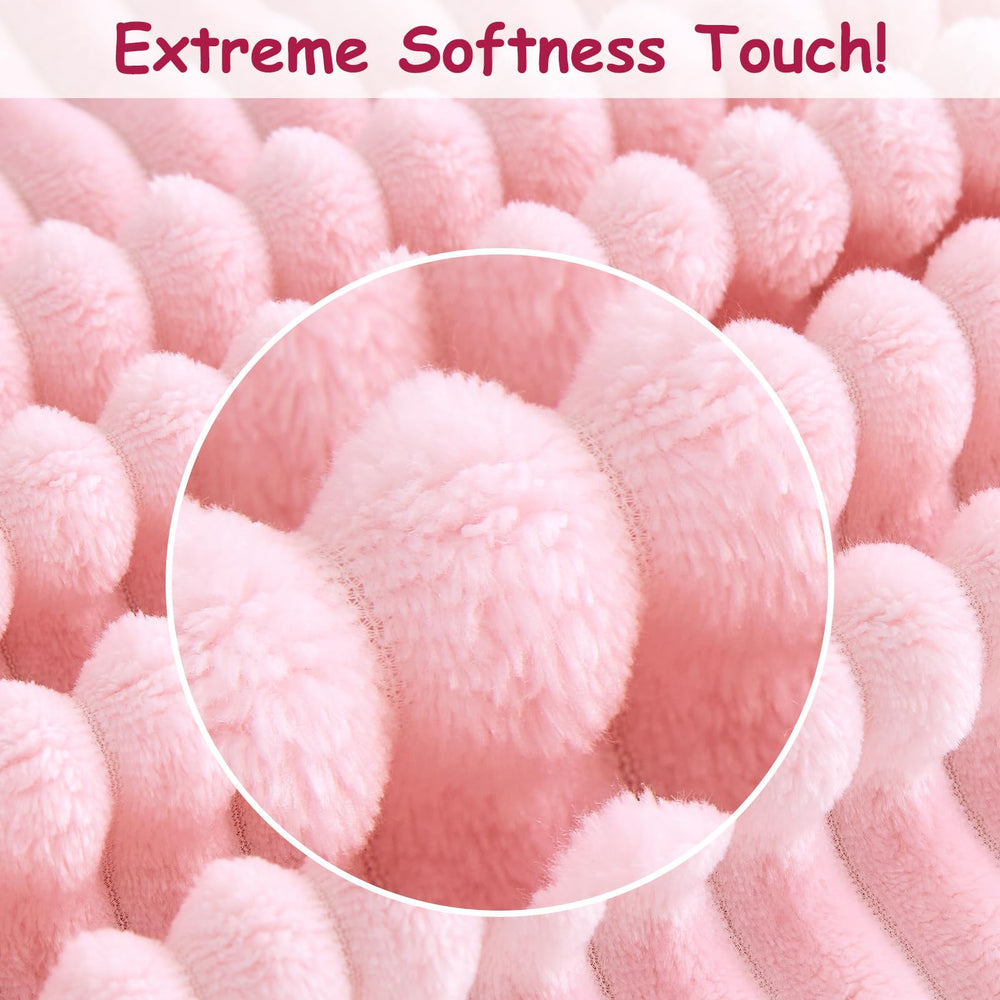 Eonkasp soft fleece blanket wrapping baby during nap or cuddle time