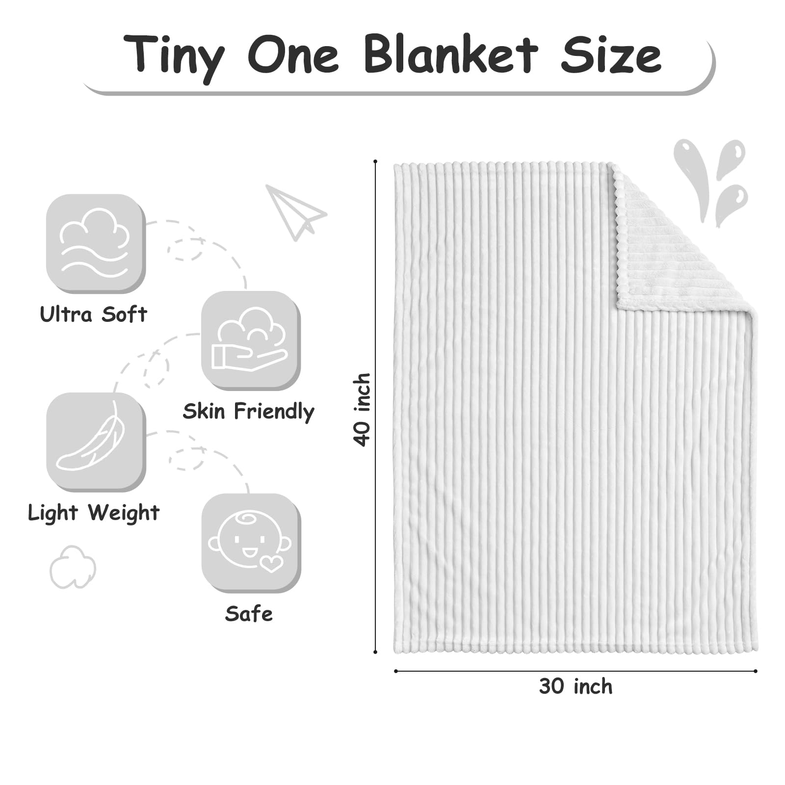 Eonkasp ultra-soft microfiber blanket with breathable warmth