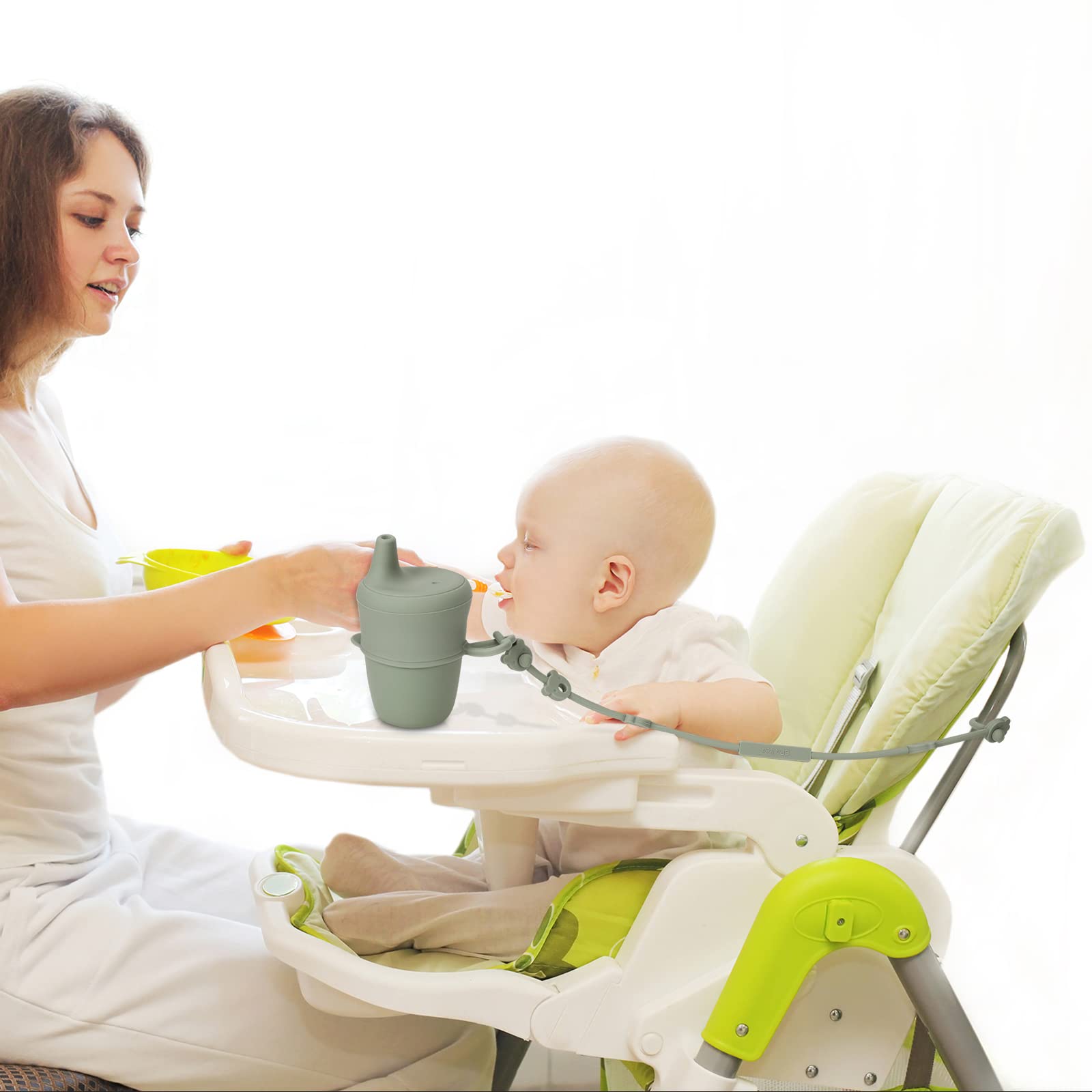 Eoopoon crib and car-seat use supports safe, reachable baby items.