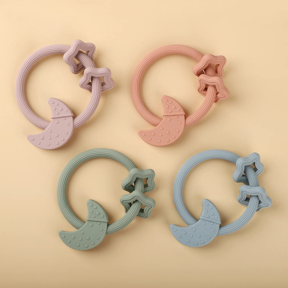 Eoopoon teether showcasing BPA-free safe materials