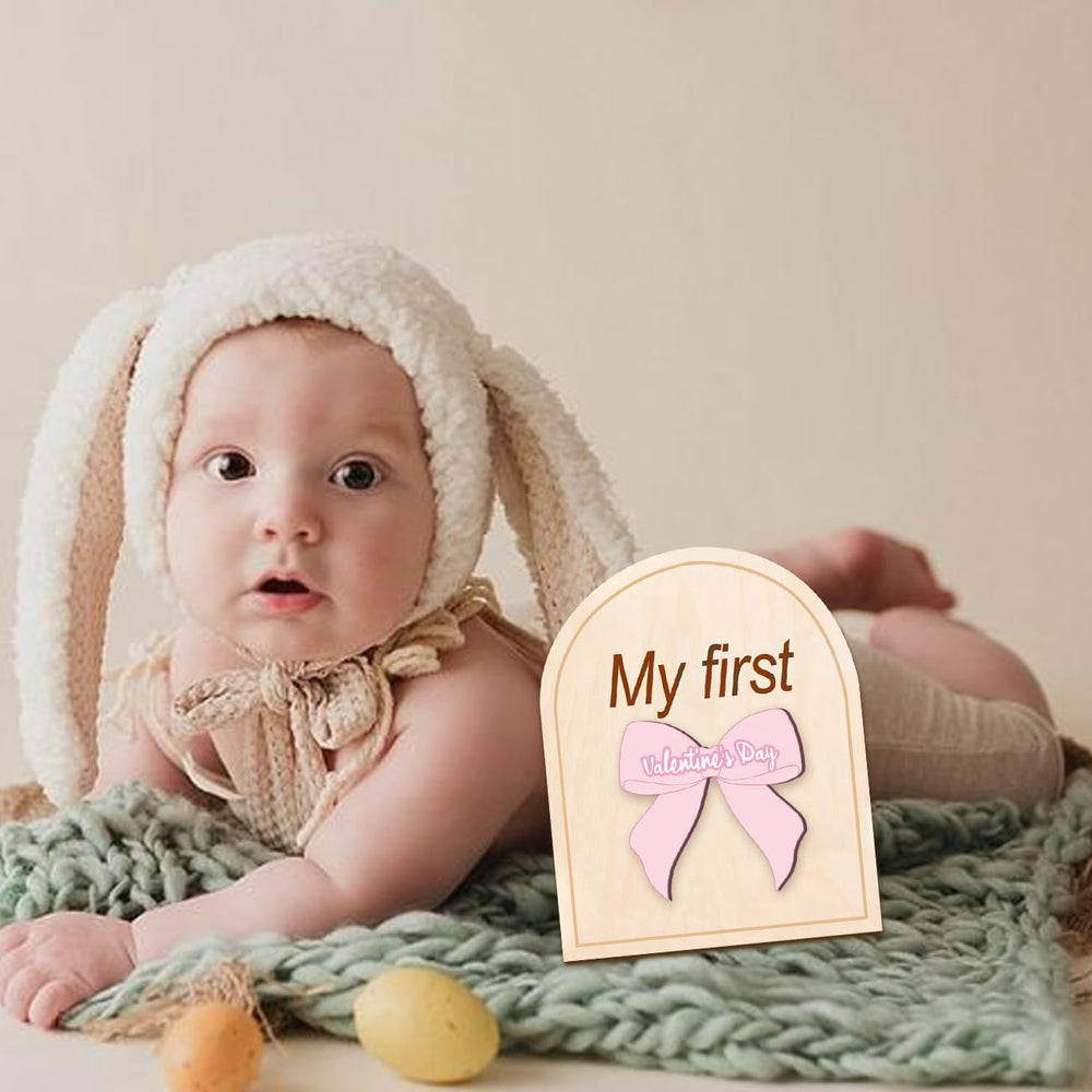 eoscasely-baby-wood-sign-detail smooth natural wood with elegant engraving.