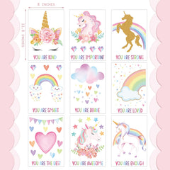 Epakh cloud and star unicorn wall sticker adds whimsical charm to kids' walls