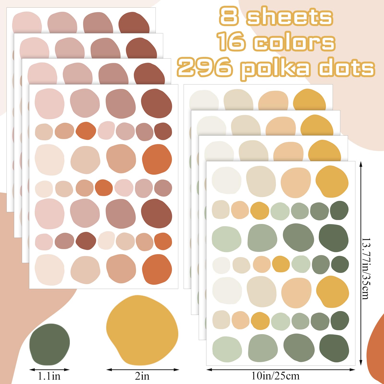 Epakh polka-dots playroom decor brightens learning corners with vibrant watercolor tones