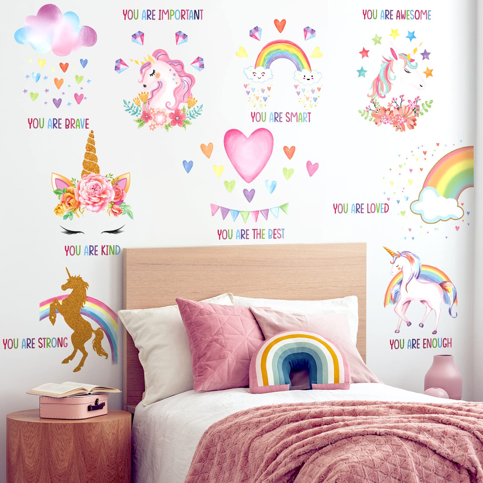 Epakh waterproof and wall-safe decals remove cleanly without damaging walls