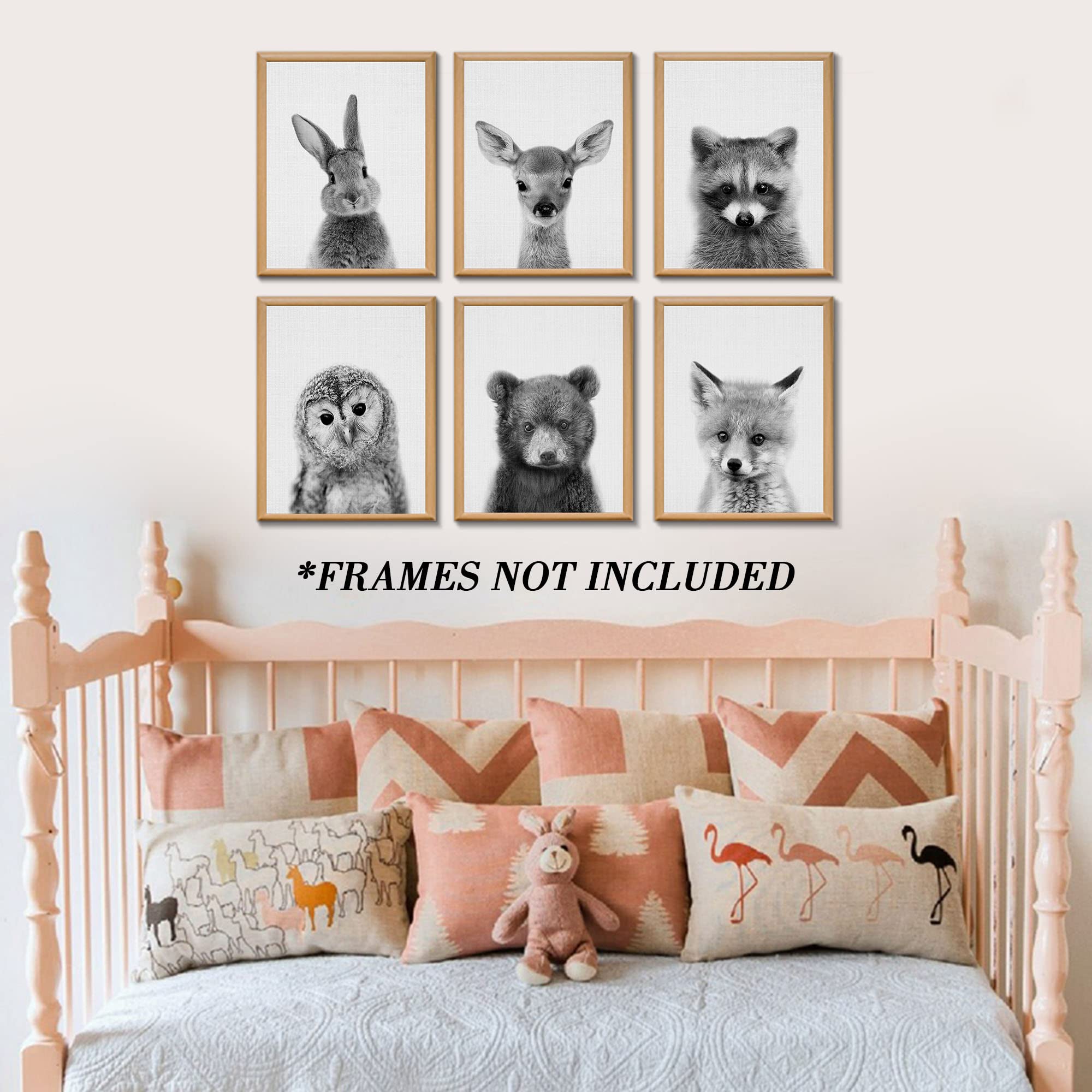 EPHANY nursery bear wall art creates cozy inviting kids space