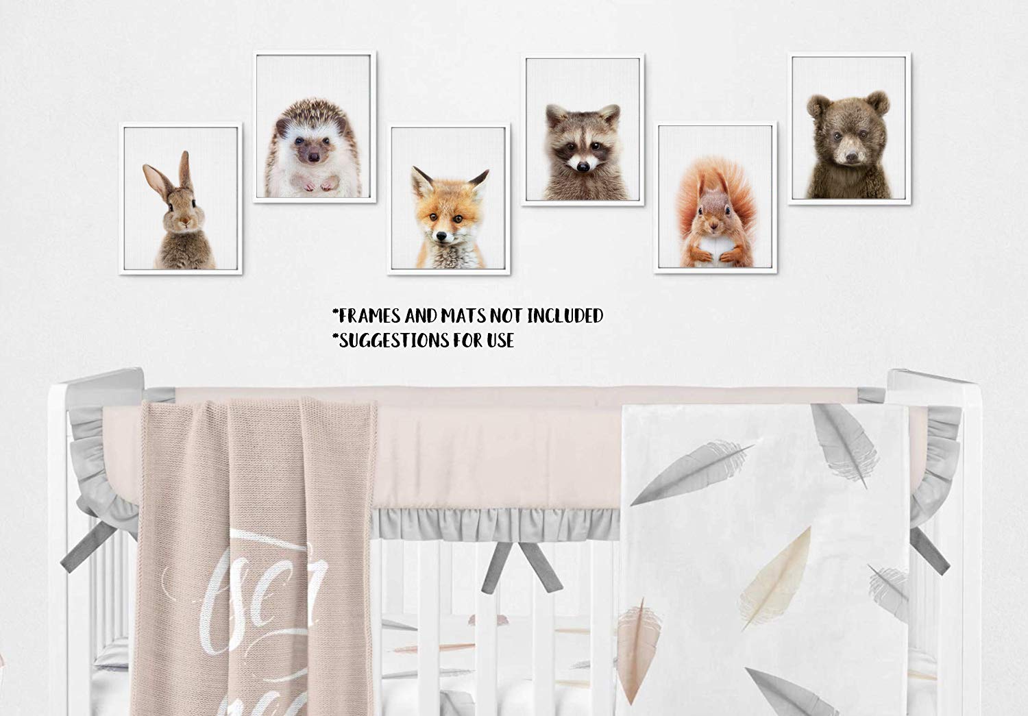 EPHANY nursery prints offer flexible display—wall mounting or tabletop presentation for easy decorating.