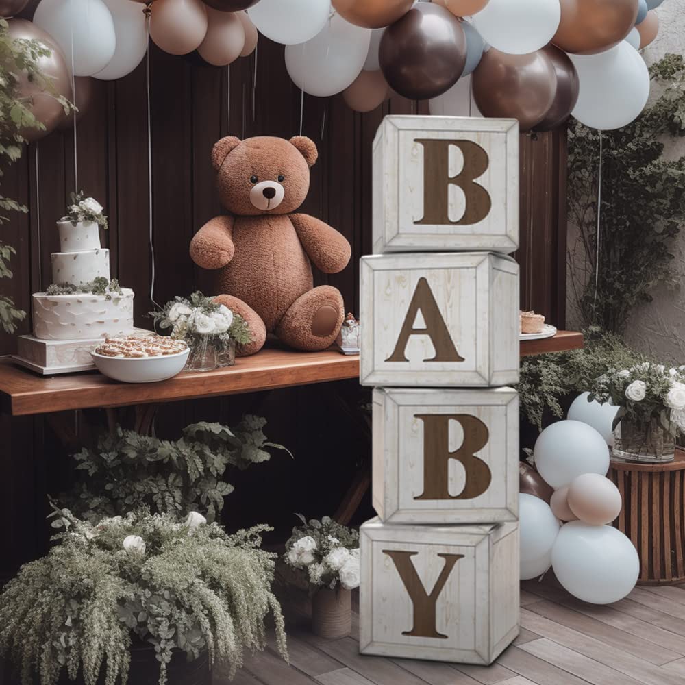 Eploger boxes filled with balloons and treats for a festive reveal