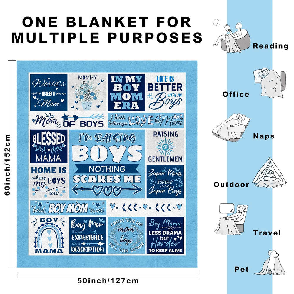 EQNWI Sidelines Soccer Game Blanket draped over chair for warm, on-the-go comfort.