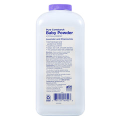 Equate Pure Cornstarch Baby Powder being applied to the diaper area for dryness and comfort.