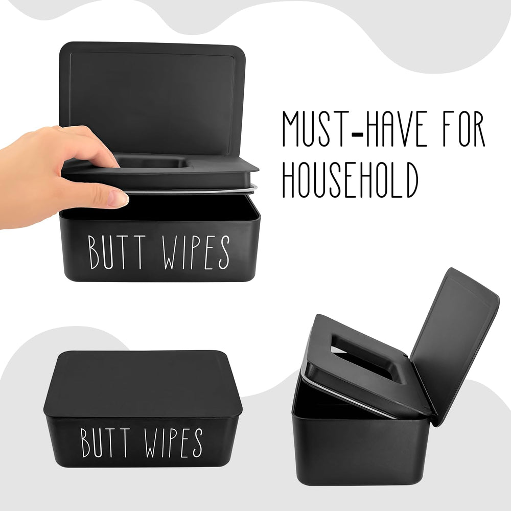 EQUNROY baby wipes dispenser durable PP construction for long lasting use in busy homes.