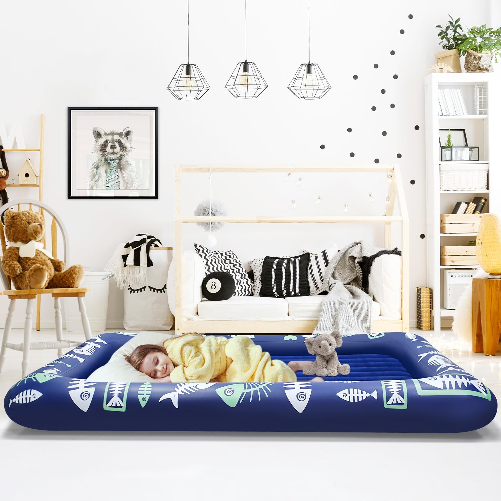 EQURROY bed features reinforced perimeter weld for stability