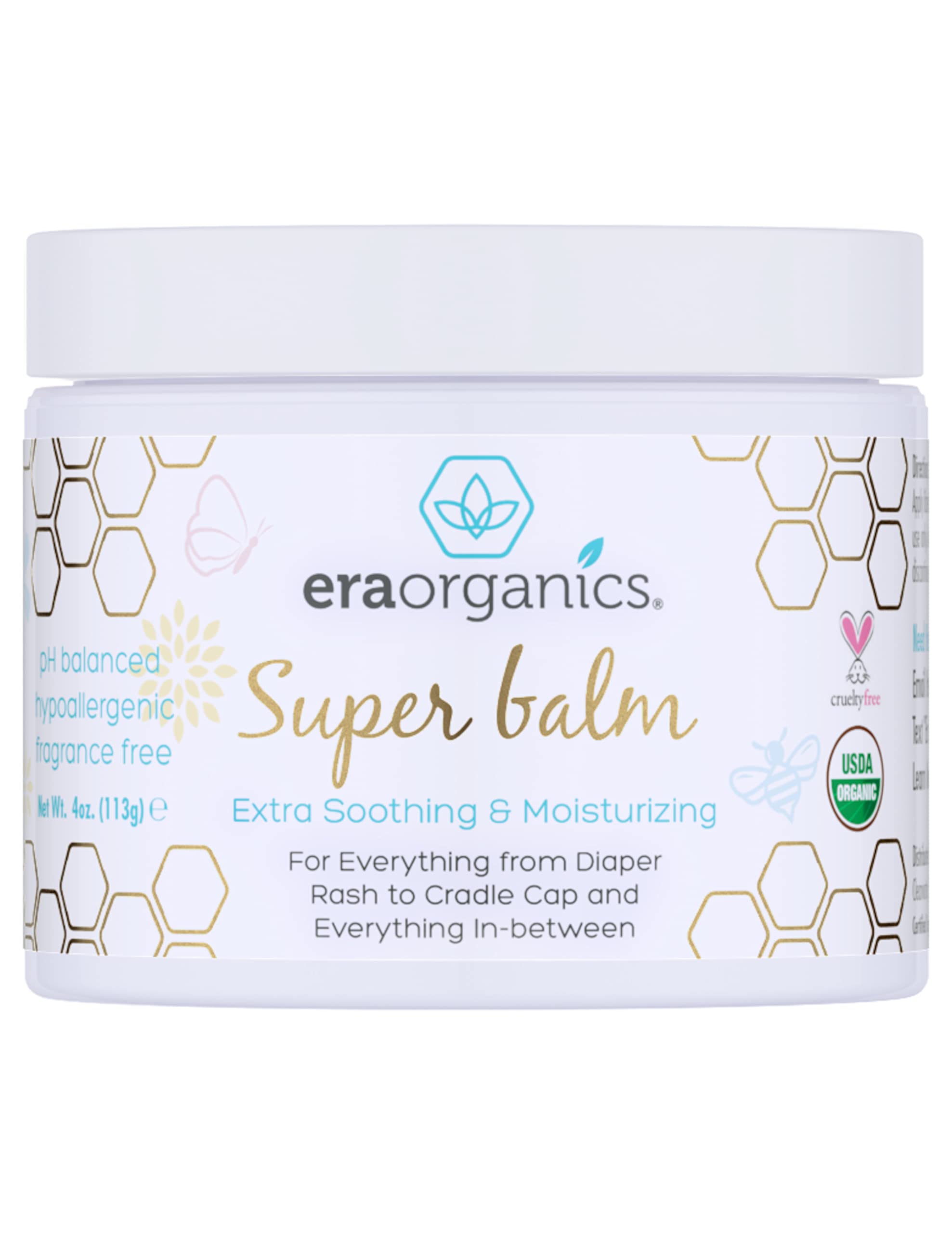 Era Organics Healing Ointment baby-tube for gentle, organic soothing of sensitive skin