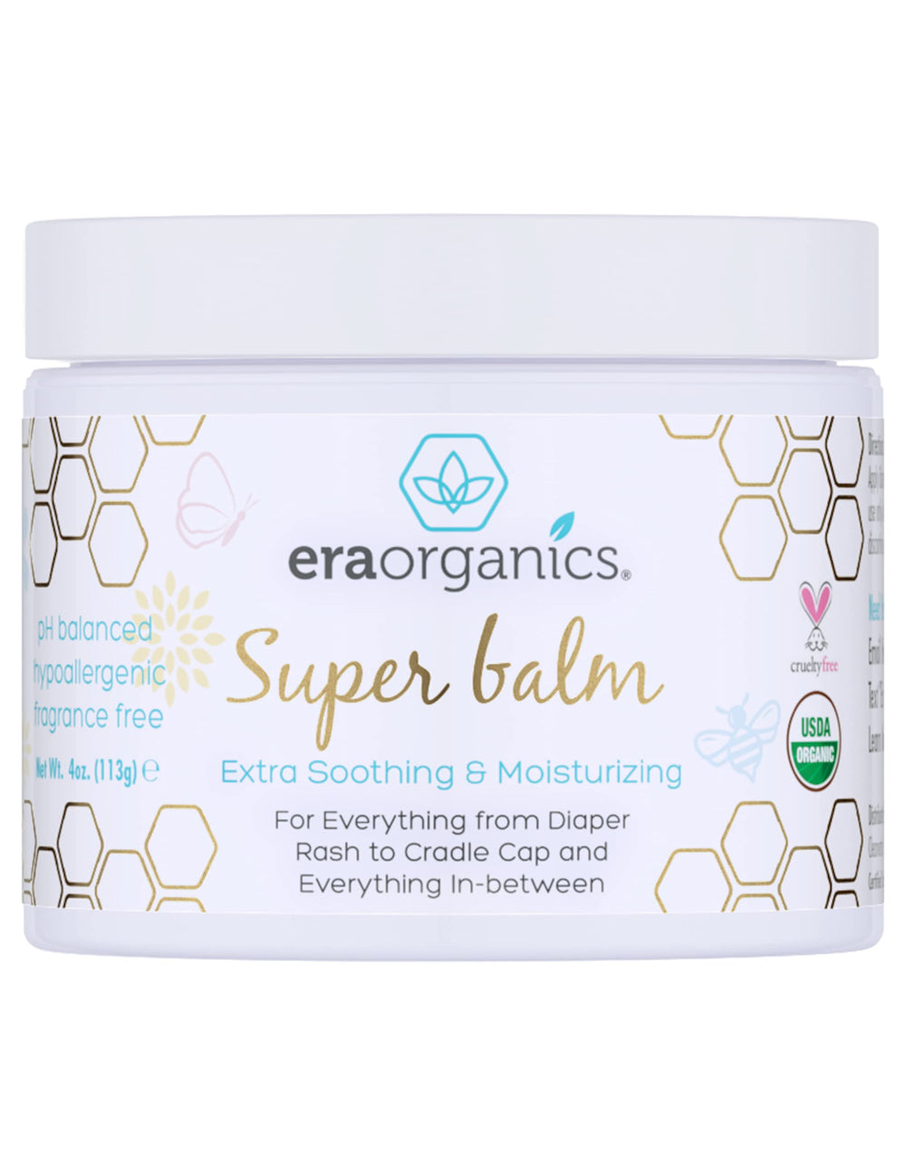 Era Organics Healing Ointment baby-tube for gentle, organic soothing of sensitive skin
