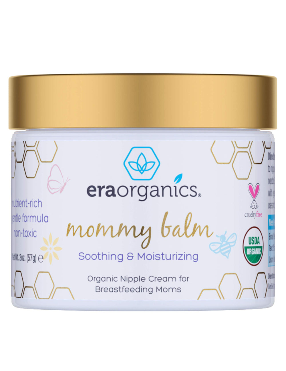 Era Organics nipple butter travel pack ready for postpartum essentials