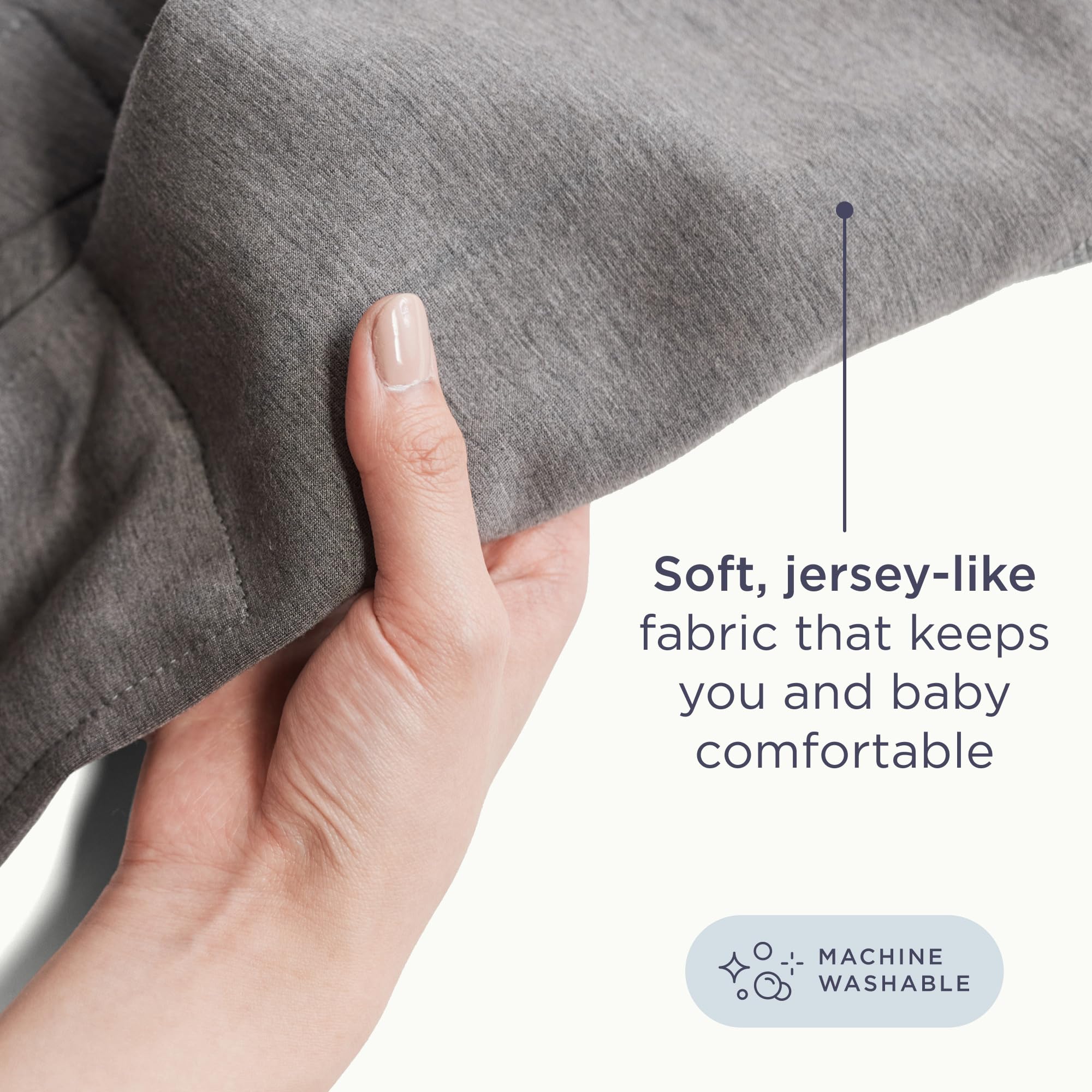 Ergobaby Embrace adjustable straps provide a customizable fit for diverse bodies