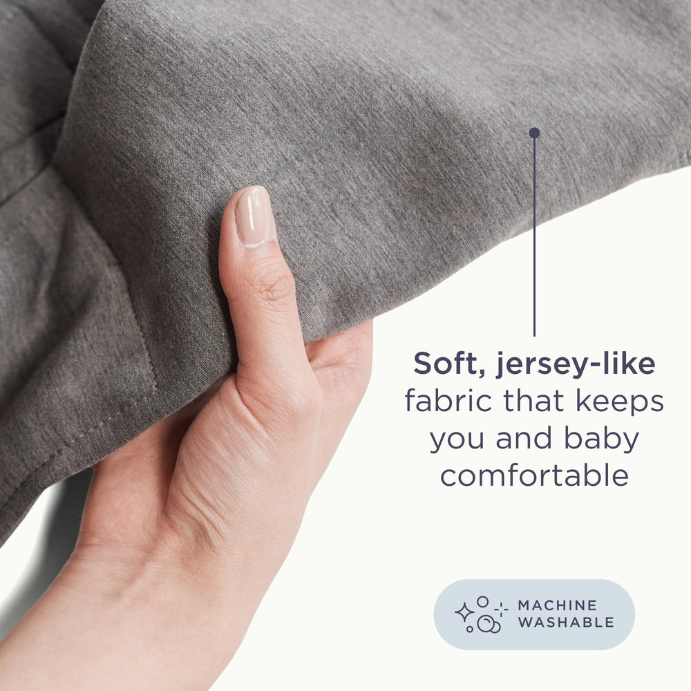 Ergobaby Embrace adjustable straps provide a customizable fit for diverse bodies