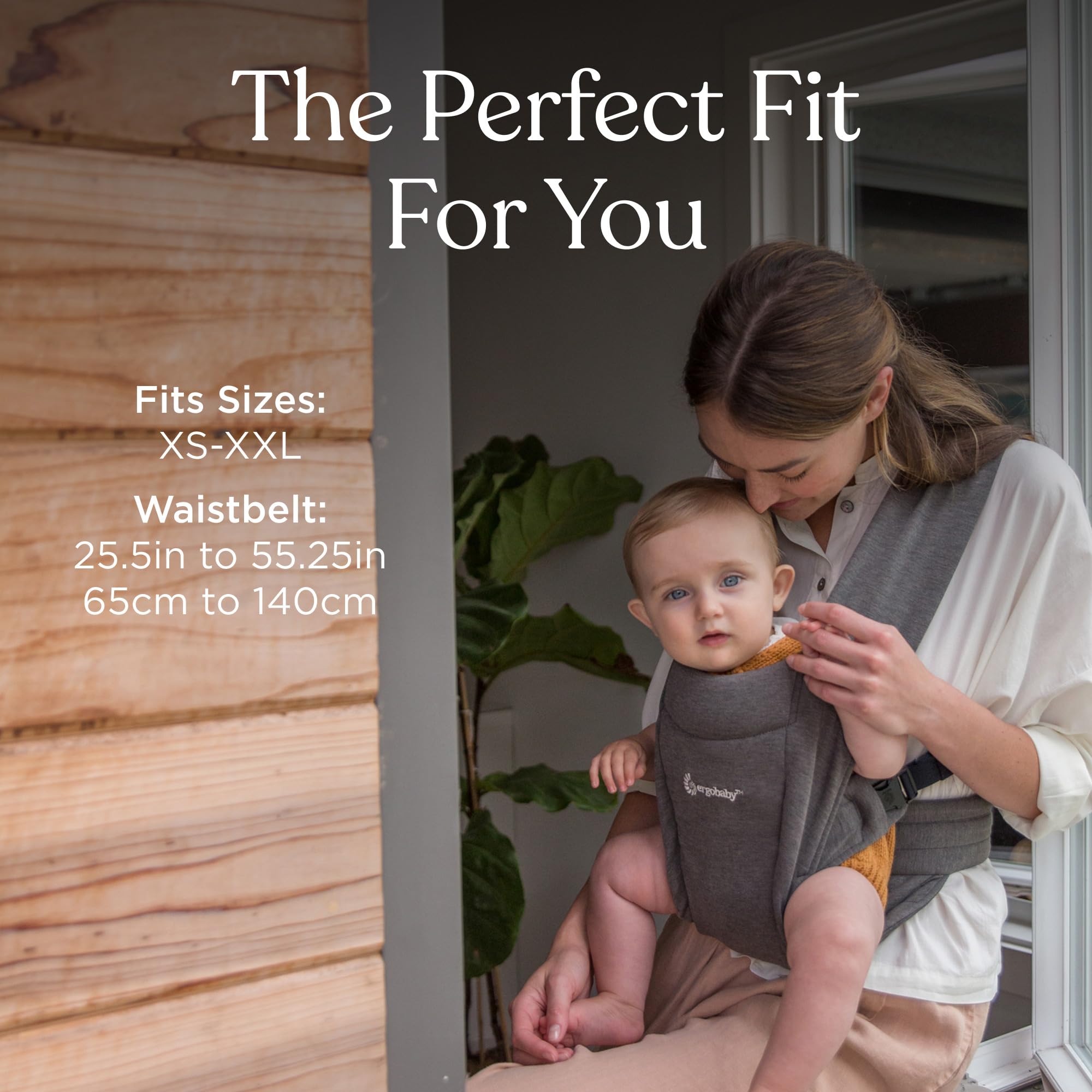Ergobaby Embrace hip-seat compatibility supports growth across stages
