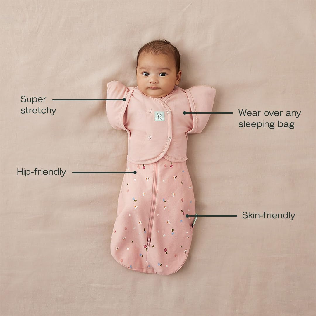 ergoPouch Butterfly Cardi organic stretch jersey fabric for soft comfortable wear.
