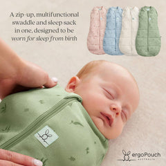 ergoPouch Cocoon Swaddle Sack bell-shaped-bottom allows hip and leg movement for comfort