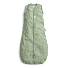 ergoPouch Jersey Sleeping Bag Willow front view promotes comfortable arms-out sleep