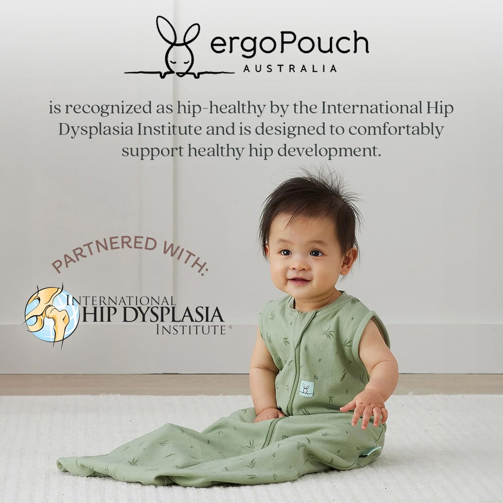 ergoPouch organic cotton soft stretch fabric feels gentle on sensitive skin