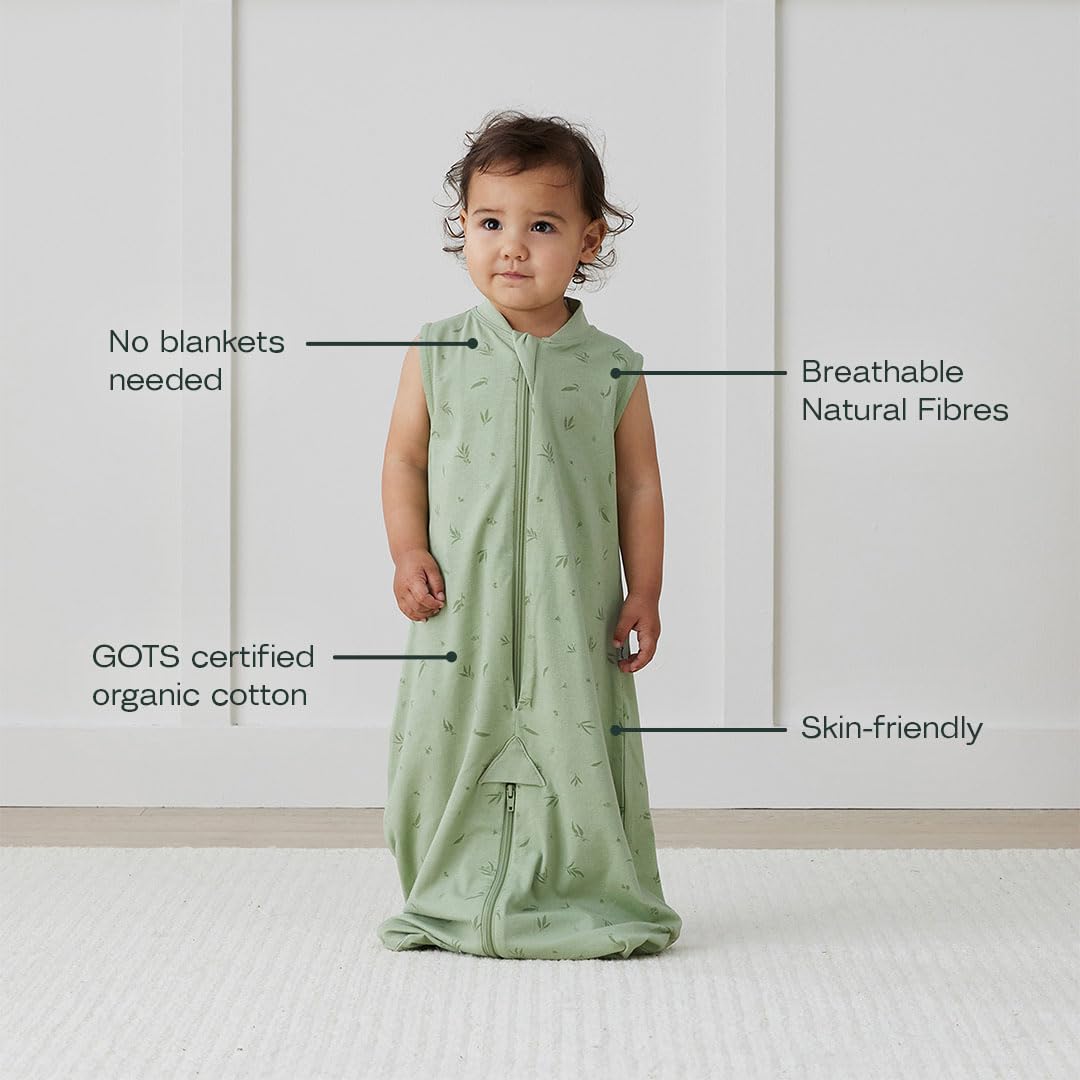 ergoPouch Sleep Suit Bag 0.2 TOG shows lightweight warmth ideal for warm nights