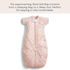 ergoPouch Sleep Suit Bag legs mode demonstrates easy transitions for car seats
