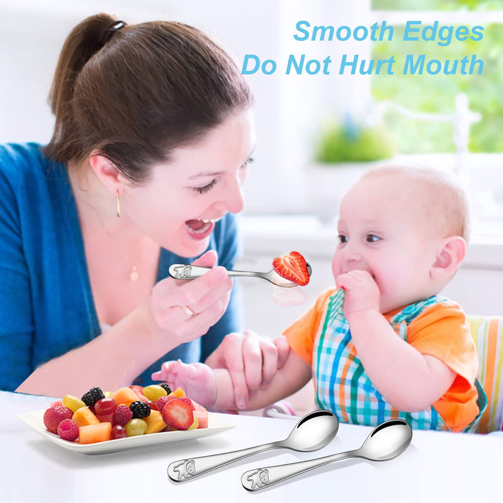Erinnmy spoons stainless-steel-silverware offers durable, food-grade safety.