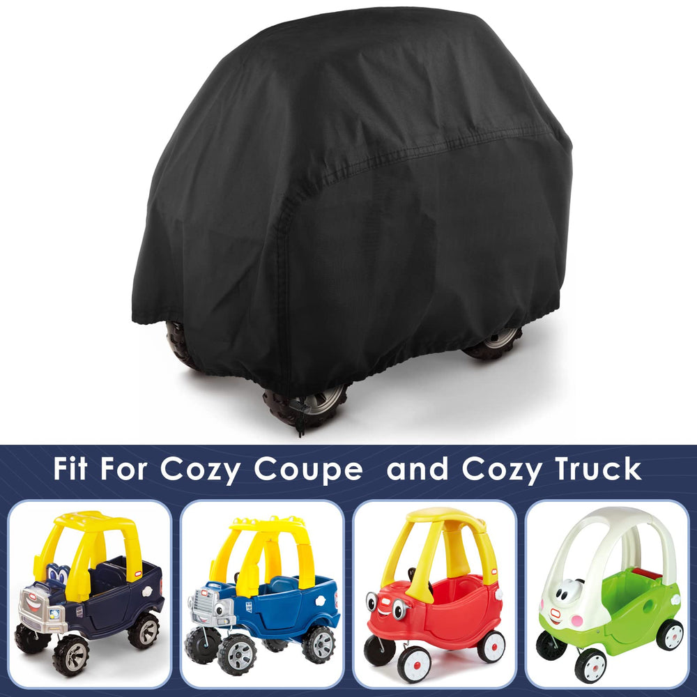 ERKOON ride-on cover for Cozy Truck keeps outdoor toy clean and dry