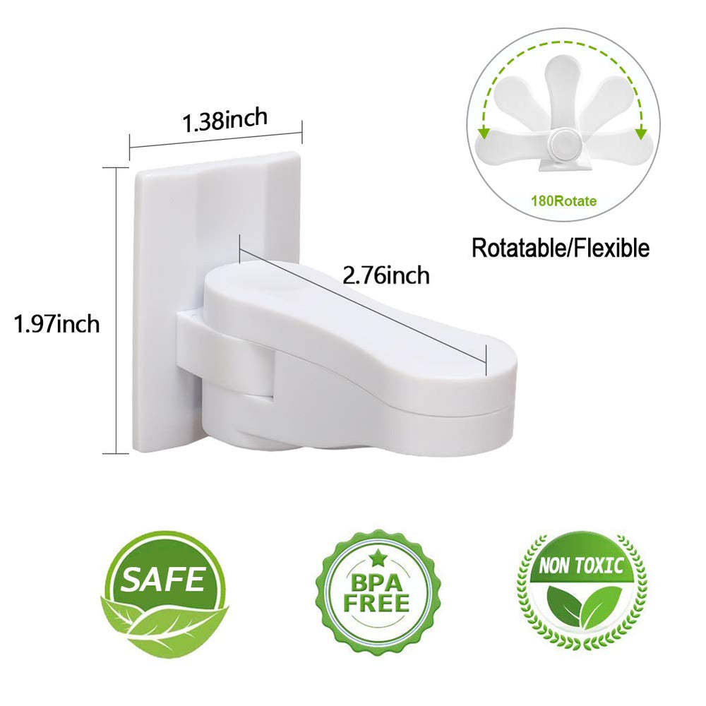 Erockbuy damage-free removal with dryer feature allows easy temporary removal.