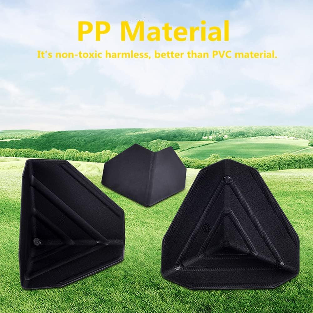 EROLPXE edge protectors used inside and outside to prevent impact during shipping.