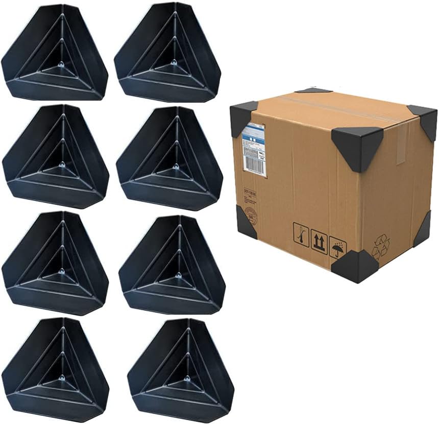 EROLPXE shipping box corner protectors 60pc set safeguard packaging during transit.